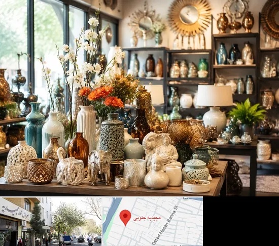 عمده فروشی وسایل دکوری و تزیینی در مجیدیه جنوبی