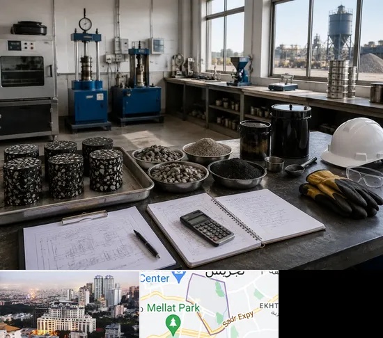 آموزش کارشناس فنی، تولید و اجرای آسفالت در الهیه