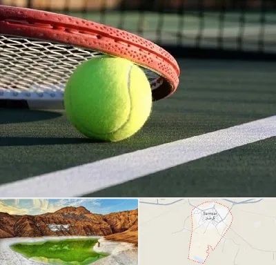 زمین تنیس در گرمسار