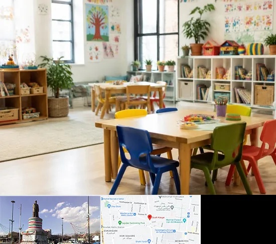 پیش دبستانی در کارگر جنوبی