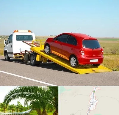 یدک کش خودرو در کهنوج