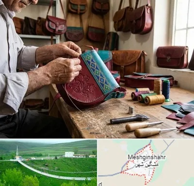 تولیدی کیف سنتی در مشگین شهر