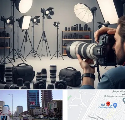 اجاره تجهیزات عکاسی در چهارراه طالقانی کرج