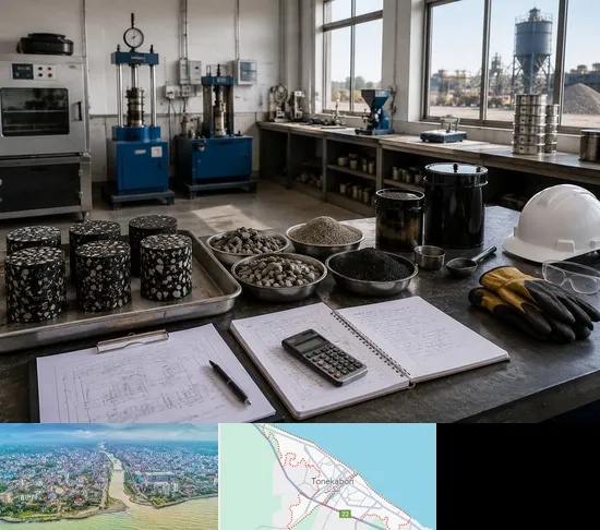 آموزش کارشناس فنی، تولید و اجرای آسفالت در تنکابن