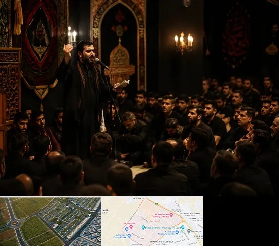 مداح در الهیه مشهد