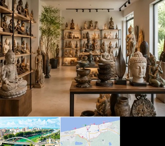 مجسمه فروشی در بابلسر