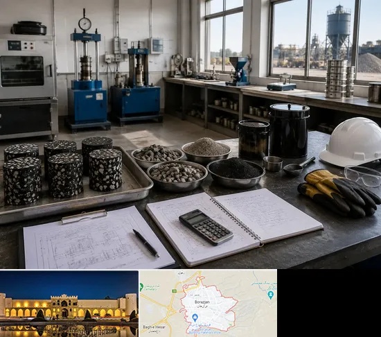 آموزش کارشناس فنی، تولید و اجرای آسفالت در برازجان