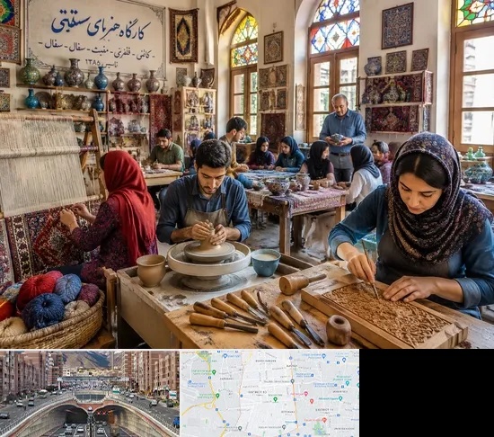 آموزشگاه صنایع دستی در منطقه 10 تهران
