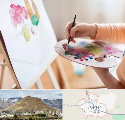 آموزشگاه نقاشی اکریلیک در گراش