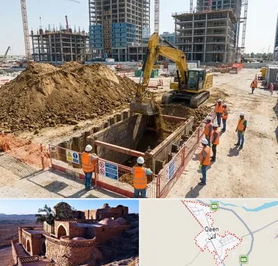 خاکبرداری و گودبرداری در قائن
