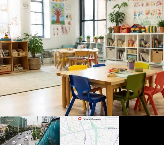 پیش دبستانی در بلوار فرحزادی