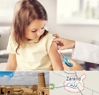 نمونه گیری خون نوزاد و اطفال در زرند
