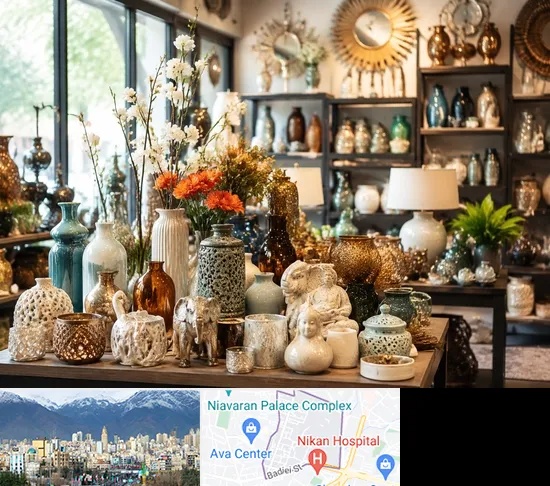 عمده فروشی وسایل دکوری و تزیینی در آجودانیه