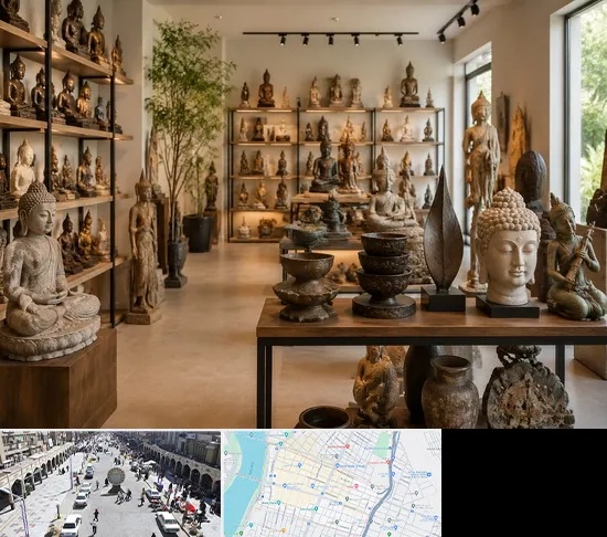 مجسمه فروشی در نادری اهواز