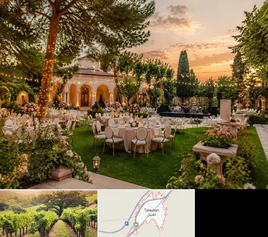 باغ ویلا برای مجالس در تاکستان