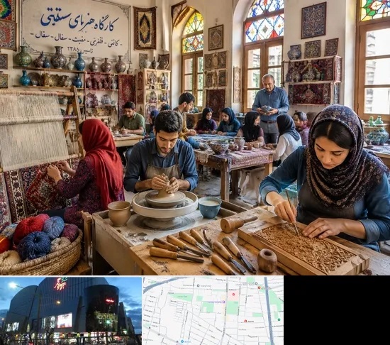 آموزشگاه صنایع دستی در بلوار اباذر
