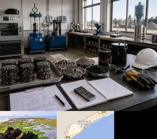 آموزش کارشناس فنی، تولید و اجرای آسفالت در بندرلنگه