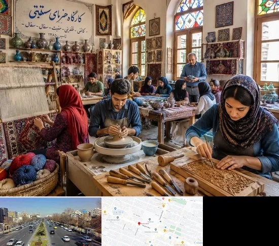 آموزشگاه صنایع دستی در بلوار معلم مشهد