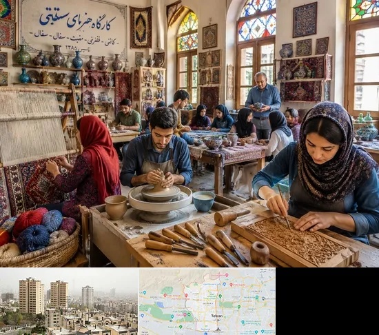 آموزشگاه صنایع دستی در منطقه 5 تهران