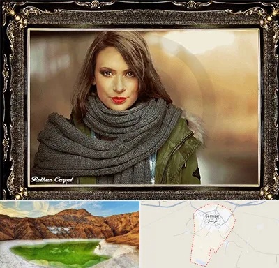 تابلو فرش چهره در گرمسار