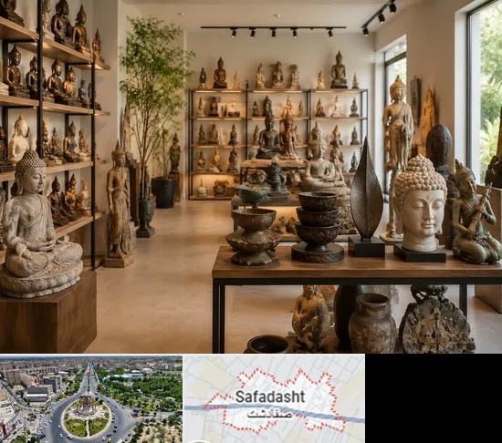مجسمه فروشی در صفادشت