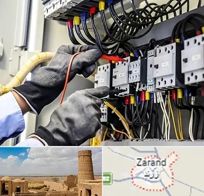 برقکار ساختمان در زرند