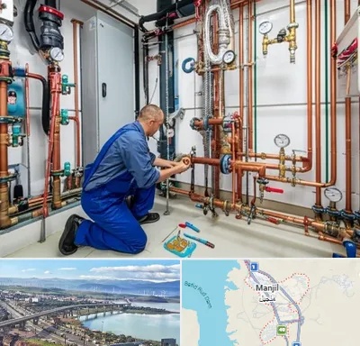 تاسیسات ساختمان در منجیل