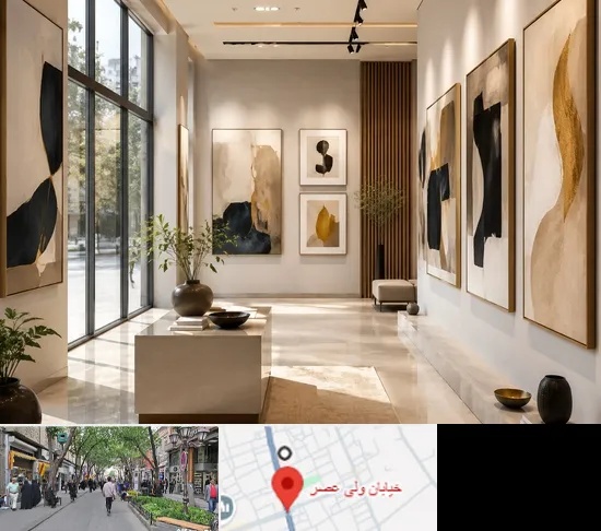 فروشگاه تابلو دکوراتیو در ولیعصر شهریار