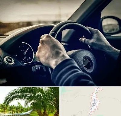 اجاره ماشین با راننده در کهنوج
