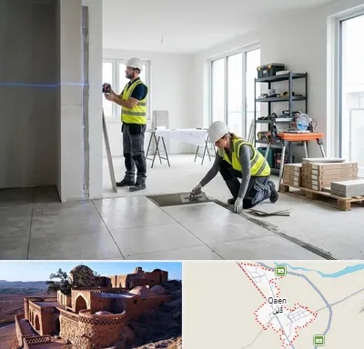 بازسازی ساختمان در قائن