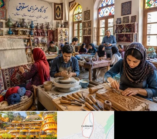 آموزشگاه صنایع دستی در دربند