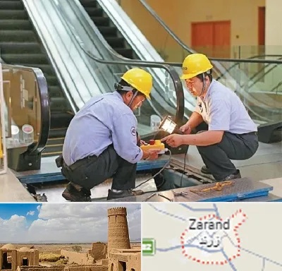 نصاب پله برقی در زرند