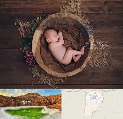 عکاسی نوزاد در گرمسار