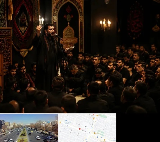 مداح در بلوار معلم مشهد