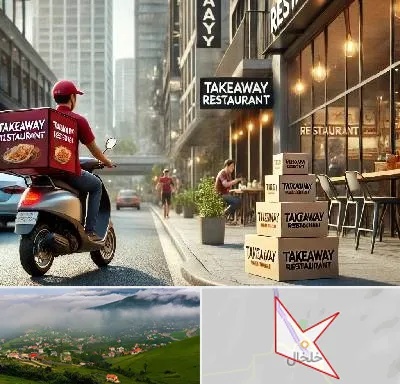 رستوران بیرون بر در خلخال