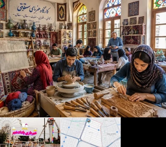 آموزشگاه صنایع دستی در پادادشهر اهواز