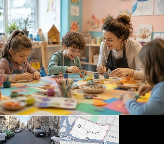 کارگاه خلاقیت در مجیدیه شمالی