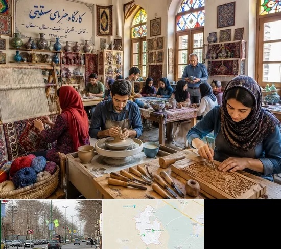 آموزشگاه صنایع دستی در نظرآباد کرج