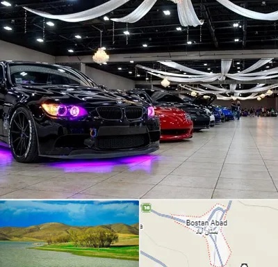 نمایشگاه ماشین خارجی در بستان آباد