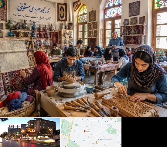 آموزشگاه صنایع دستی در بلوار سجاد مشهد
