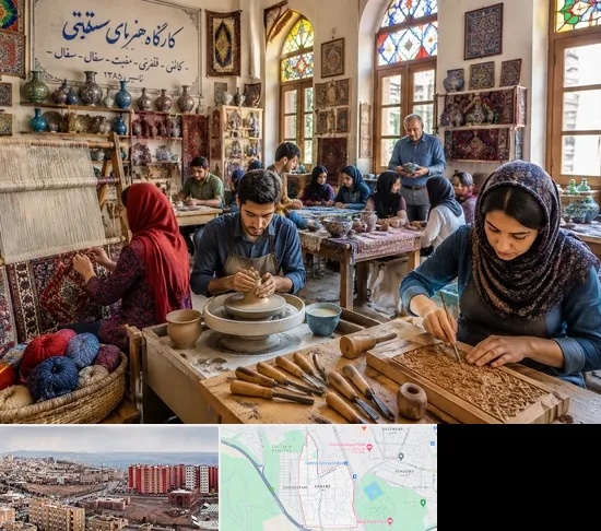 آموزشگاه صنایع دستی در سهند تبریز