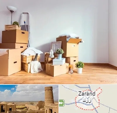 بسته بندی اثاثیه منزل در زرند