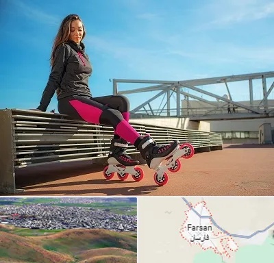 مربی اسکیت خانم در فارسان