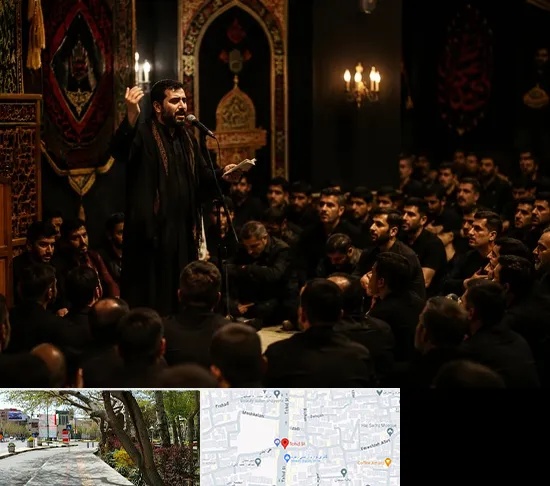 مداح در خیابان توحید اصفهان
