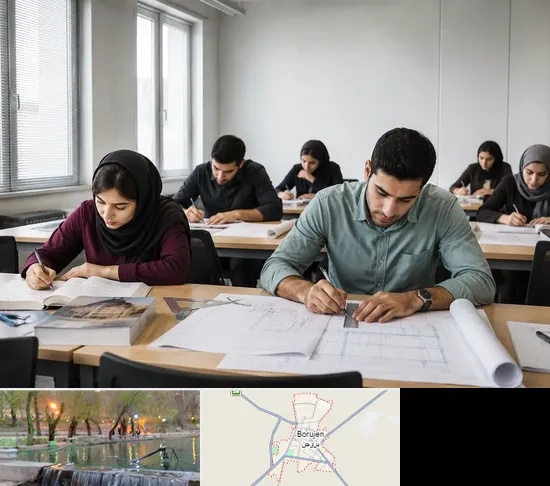 کلاس آمادگی آزمون نظارت و اجرا در بروجن