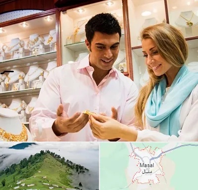 فروشگاه طلا و جواهر در ماسال