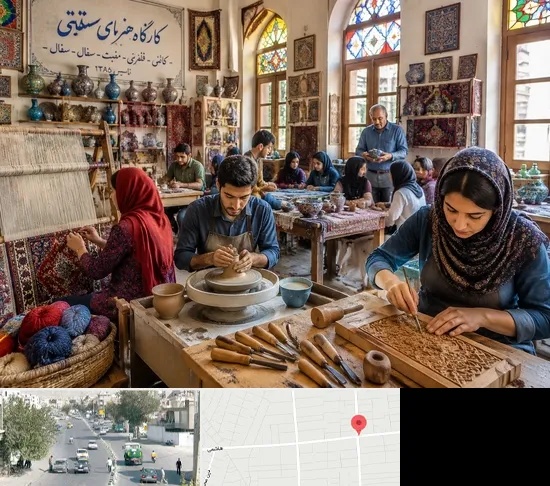 آموزشگاه صنایع دستی در هاشمی