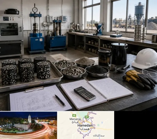 آموزش کارشناس فنی، تولید و اجرای آسفالت در همدان