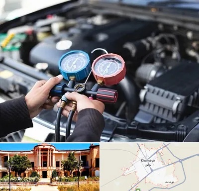 شارژ کولر خودرو در خمین