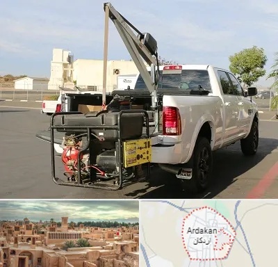 جرثقیل نیسان در اردکان